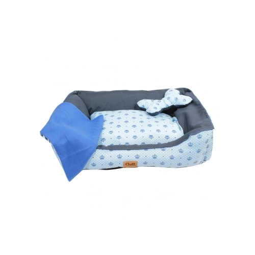Cama Club Pet Retangular com Manta Mini