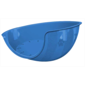 Cama Furacão Pet Base Paris Azul