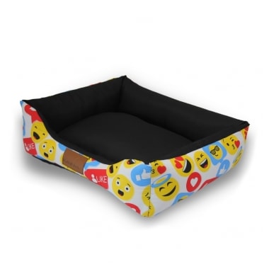 Cama Kaminha Tricoline Emoji Pequena
