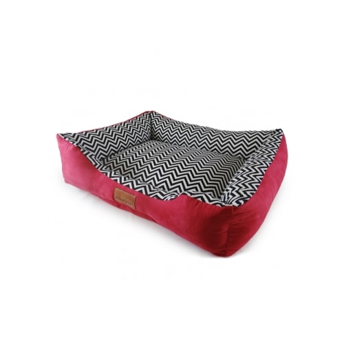 Cama Kaminha Veludo Pink Media
