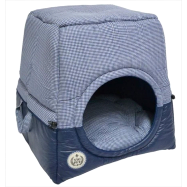 Cama São Pet Túnel Florence Azul Media
