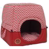 Cama São Pet Túnel Florence Vermelha Gigante