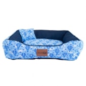 Cama Soul Pet Capadócia Premium Azul Media
