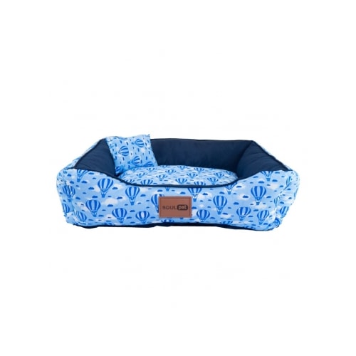Cama Soul Pet Capadócia Premium Azul Media