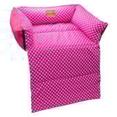 Cama Soul Pet Chaise Long Poa Premium Rosa Grande