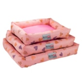 Cama Soul Pet Coração Rosa Media