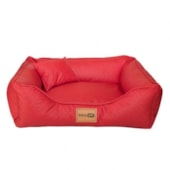 Cama Soul Pet Corino Super Premium Vermelha Grande