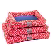 Cama Soul Pet Pata Osso Vermelha Grande