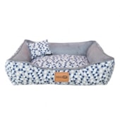 Cama Soul Pet Pirâmide Super Premium Cinza Grande