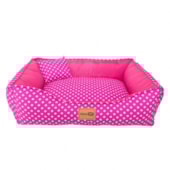 Cama Soul Pet Poa Premium Rosa Grande