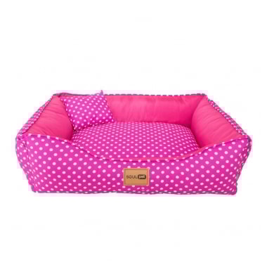 Cama Soul Pet Poa Premium Rosa Grande