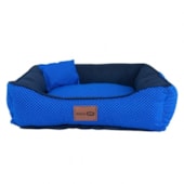 Cama Soul Pet Poa Super Premium Azul Grande