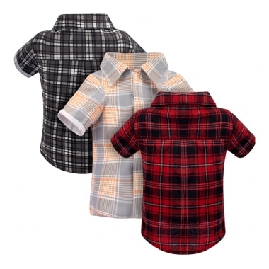 Camisa Club Pet Social Flanelada Media