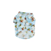 Camisa Club Pet Tricoline Estampada Média