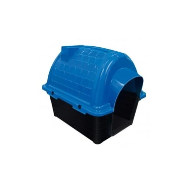 Casinha Furacão Pet Iglu Raças Pequenas Azul N1