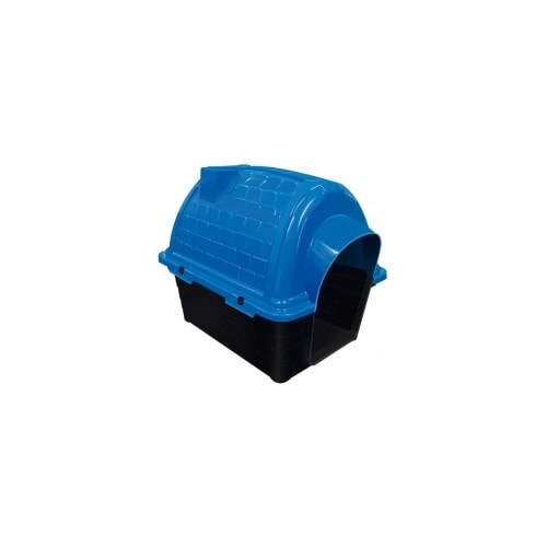 Casinha Furacão Pet Iglu Raças Pequenas Azul N1