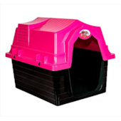 Casinha Jel Plast Pet Au Rosa N2