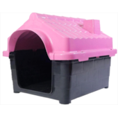 Casinha Mec Pet Home Class Rosa N3