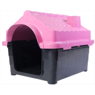 Casinha Mec Pet Home Class Rosa N4