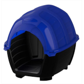 Casinha Plast Pet Stone House Azul N4