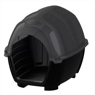 Casinha Plast Pet Stone House Cinza N4