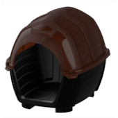 Casinha Plast Pet Stone House Marrom N3