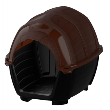 Casinha Plast Pet Stone House Marrom N4