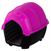 Casinha Plast Pet Stone House Rosa N2