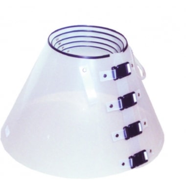 Colar Elizabetano Club Pet Branco N2