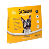 Coleira Antiparasitária Scalibor Cães Raças Pequenas e Médias 48 cm
