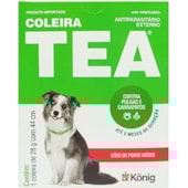 Coleira Antipulgas e Carrapatos Tea 327 Cães Adultos Raças Médias 28g
