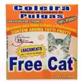 Coleira Antipulgas Freecat Tutti Frutti