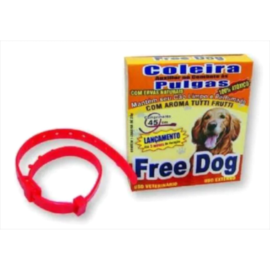 Coleira Antipulgas Freedog Cães Adultos