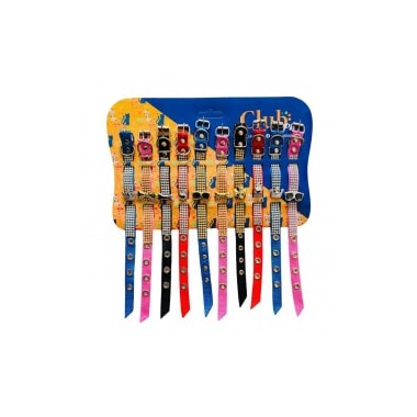 Coleira Club Pet com Strass N3 - Unidade