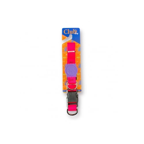 Coleira Club Pet Luxo Colorido Premium Grande