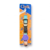 Coleira Club Pet Luxo Colorido Premium Pequena