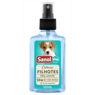 Colônia Sanol Filhote Lavanda 120ml