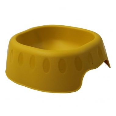 Comedouro American Pets Happy Cat Amarelo