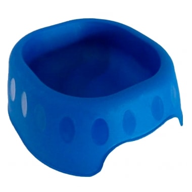 Comedouro American Pets Happy Cat Azul