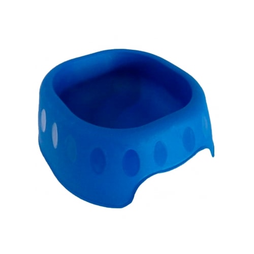 Comedouro American Pets Happy Cat Azul