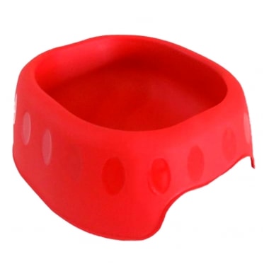Comedouro American Pets Happy Cat Vermelho