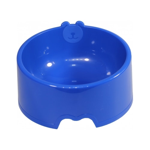 Comedouro Club Pet Antiderrapante Azul Gigante 1900ml