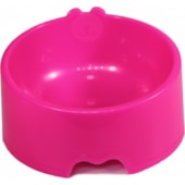 Comedouro Club Pet Antiderrapante Rosa Pequeno 200ml