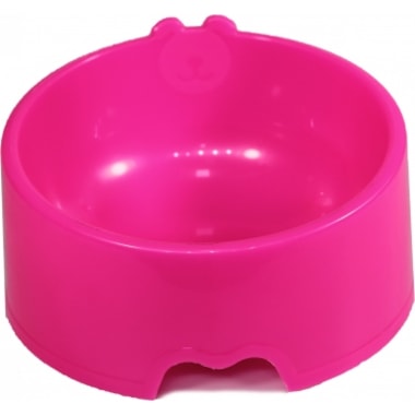 Comedouro Club Pet Antiderrapante Rosa Pequeno 200ml