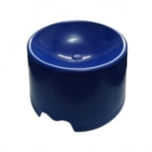 Comedouro Club Pet Feed Cat Alto Azul Escuro