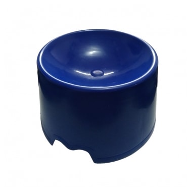 Comedouro Club Pet Feed Cat Alto Azul Escuro