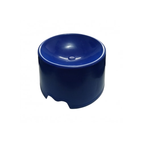 Comedouro Club Pet Feed Cat Alto Azul Escuro