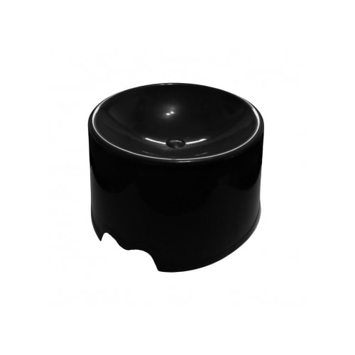 Comedouro Club Pet Feed Cat Alto Preto