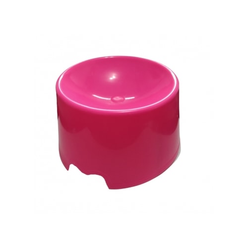 Comedouro Club Pet Feed Cat Alto Rosa