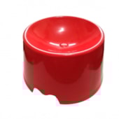 Comedouro Club Pet Feed Cat Alto Vermelho